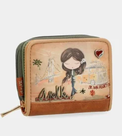 Best Anekke Billetero Rfid Peace & Love Camel