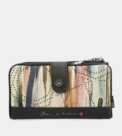 Cheap Anekke Billetero Rfid Flexible Azul Marino Studio