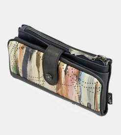 Cheap Anekke Billetero Rfid Flexible Azul Marino Studio