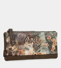 Outlet Anekke Billetero Rfid Flexible Shoen Padded