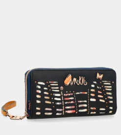 Online Anekke Billetero Rfid Grande Estampado Nature Pachamama