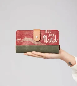Cheap Anekke Billetero Rfid Grande Peace & Love Camel