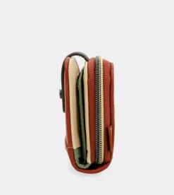 New Anekke Billetero Rfid Mediano Peace & Love Camel