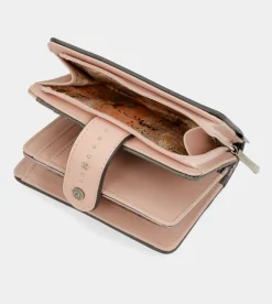 Outlet Anekke Billetero Rfid Mediano Peace & Love Rosa