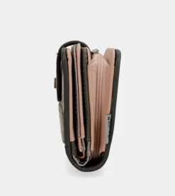 Outlet Anekke Billetero Rfid Mediano Peace & Love Rosa