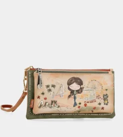 Best Sale Anekke Billetero Rfid Peace & Love Camel