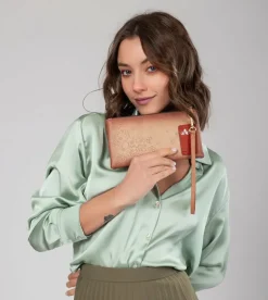 Best Sale Anekke Billetero Rfid Peace & Love Camel