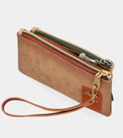Best Sale Anekke Billetero Rfid Peace & Love Camel
