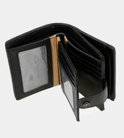 Discount Anekke Billetero Rfid Pequeno Azul Marino Studio