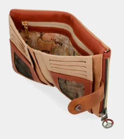 Online Anekke Billetero Rfid Pequeno Peace & Love Camel
