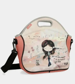 Store Anekke Bolsa Porta Alimentos Neopreno Peace & Love