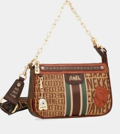 Clearance Anekke Bolso Baguette Con Asa Metal Urban