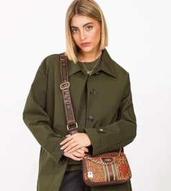 Clearance Anekke Bolso Baguette Con Asa Metal Urban