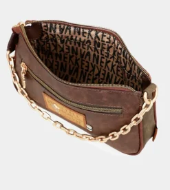 Clearance Anekke Bolso Baguette Con Asa Metal Urban