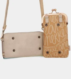 New Anekke Bolso Billetero 3 En 1 Nude Studio