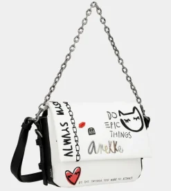 Cheap Anekke Bolso Blanco De Solapa Energy