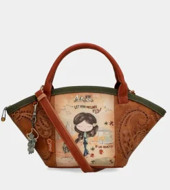 Outlet Anekke Bolso Cesta Peace & Love Camel