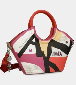 Flash Sale Anekke Bolso De Asa Redonda Fashion
