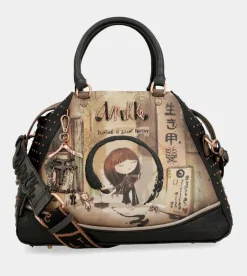 Cheap Anekke Bolso De Asas Grande Negro Shoen
