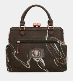 Store Anekke Bolso De Boquilla Marron Nature Shodo