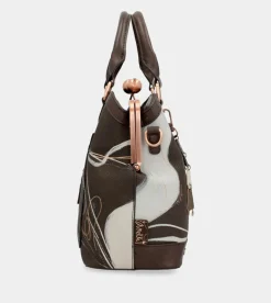 Store Anekke Bolso De Boquilla Marron Nature Shodo