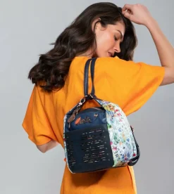 New Anekke Bolso De Hombro Convertible En Mochila Nature Pachamama