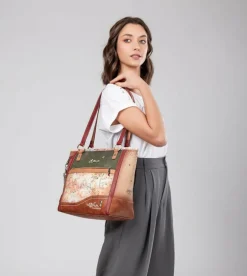 Discount Anekke Bolso De Hombro Grande Flowers