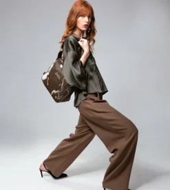 Discount Anekke Bolso De Hombro Marron Nature Shodo