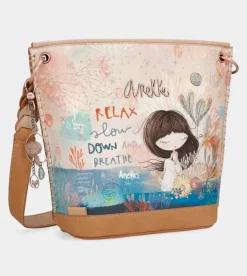 Discount Anekke Bolso De Hombro Mediano Mediterranean