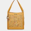 Fashion Anekke Bolso De Hombro Ocre Nature Pachamama