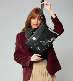 Clearance Anekke Bolso De Mano Negro Nature Shodo