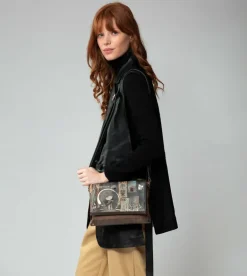 Cheap Anekke Bolso De Solapa 3 Compartimentos Shoen