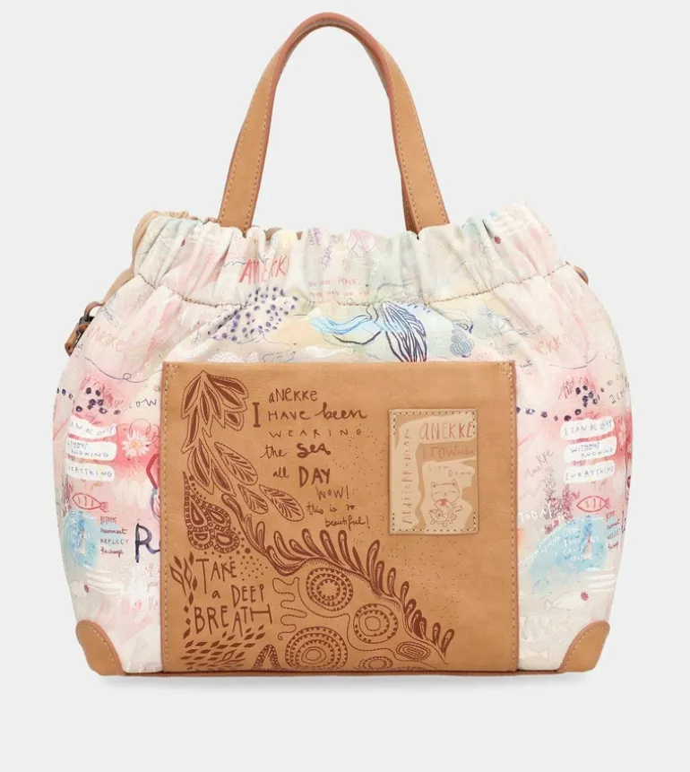 Discount Anekke Bolso Dos Asas Tipo Saco Mediterranean