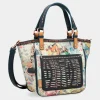Hot Anekke Bolso Estampado Azul Marino Nature Pachamama