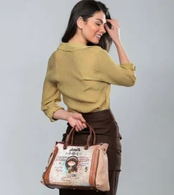 Online Anekke Bolso Grande De Asas Con Bandolera Menire