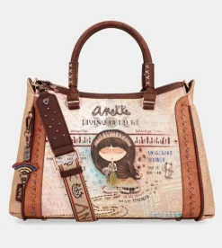 Online Anekke Bolso Grande De Asas Con Bandolera Menire
