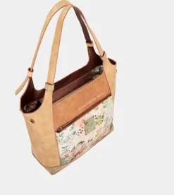 New Anekke Bolso Grande De Hombro Butterfly