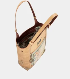 New Anekke Bolso Grande De Hombro Butterfly