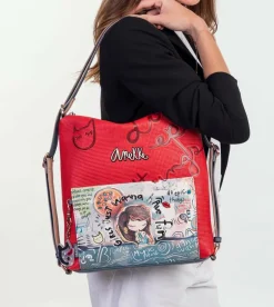Cheap Anekke Bolso Hobo Convertible En Mochila Fun & Music