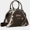 Clearance Anekke Bolso Marron 2 Asas Y Bandolera Nature Shodo