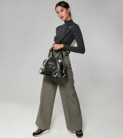 Shop Anekke Bolso Negro 2 Asas Y Bandolera Nature Shodo