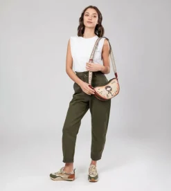 Cheap Anekke Bolso Ovalado Peace & Love Camel
