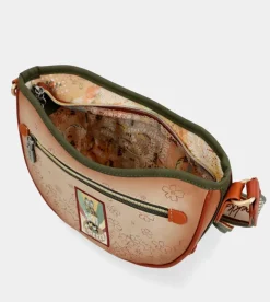 Cheap Anekke Bolso Ovalado Peace & Love Camel