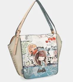 Clearance Anekke Bolso Shopper Ovalado Fun & Music