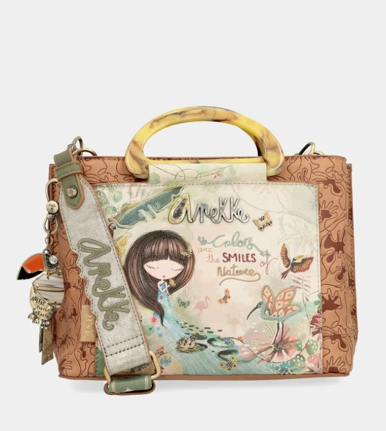 Best Sale Anekke Bolso Tipo Doctor 3 Compartimentos Amazonia