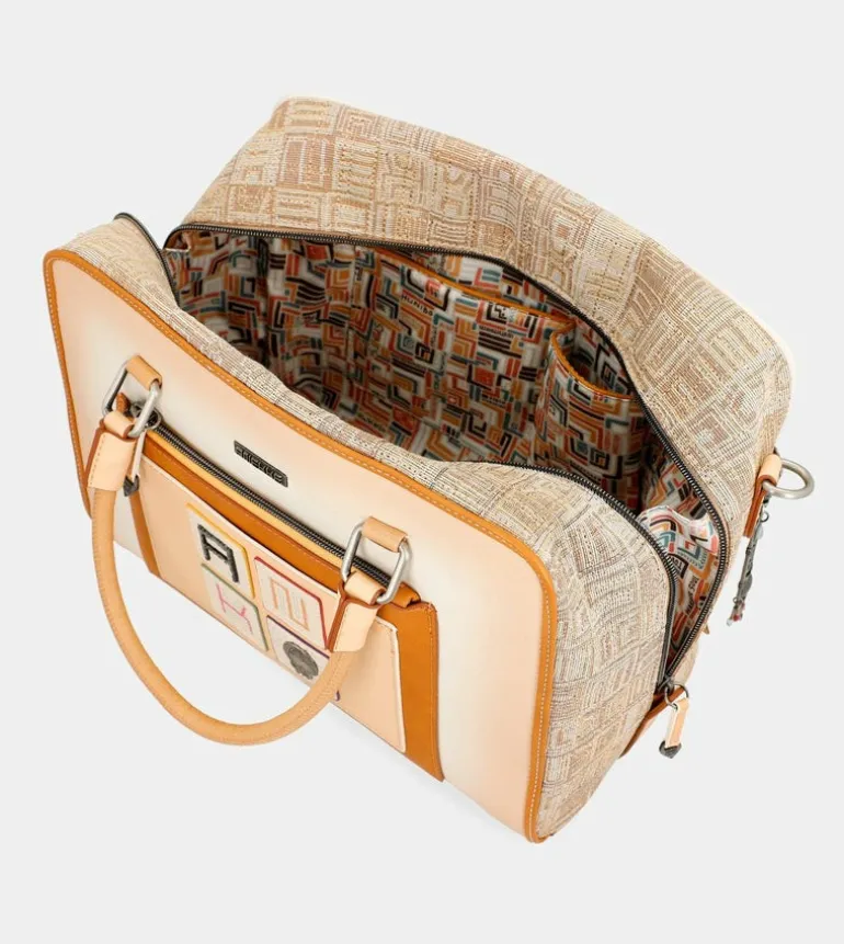 Fashion Anekke Bolso Tipo Doctor Con Bandolera Magic Souls