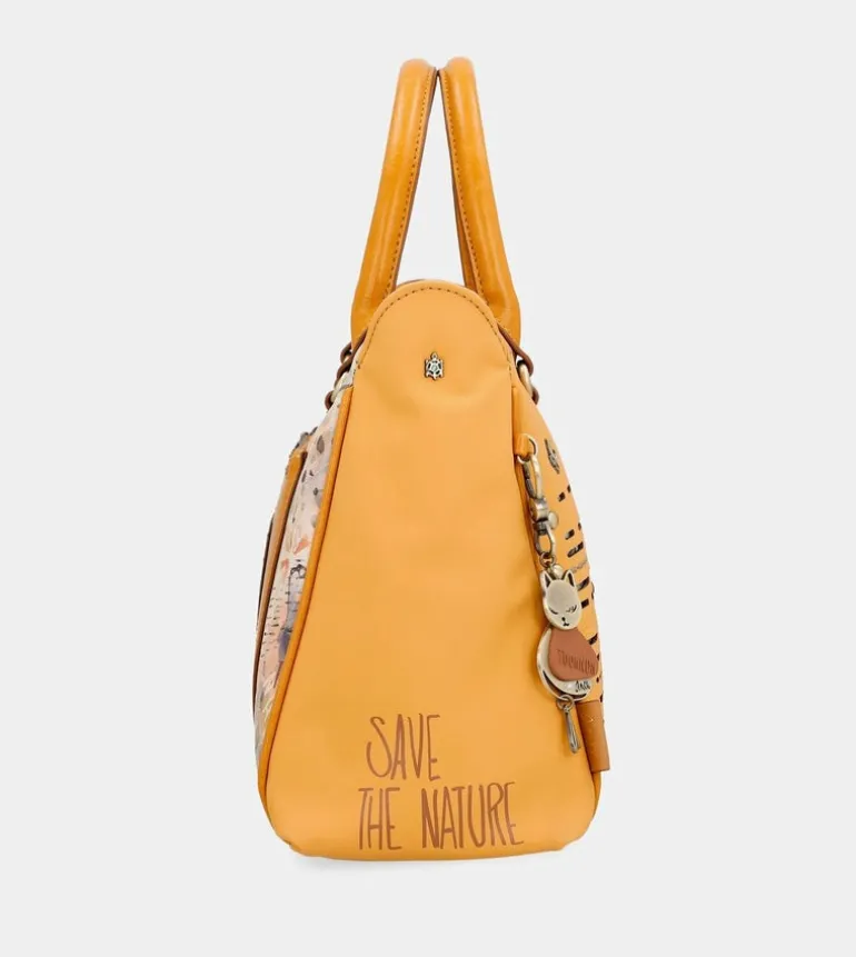 Cheap Anekke Bolso Tipo Doctor Ocre Nature Pachamama