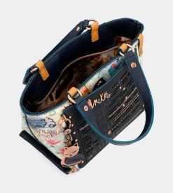 Hot Anekke Bolso Tote Azul Marino Nature Pachamama