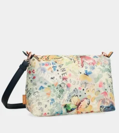 New Anekke Bolso Tote Grande Azul Marino Nature Pachamama