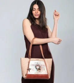 Fashion Anekke Bolso Tote Triangulo Menire